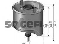 Filtru combustibil FORD FOCUS III limuzina (2010 - 2016) PURFLUX CS764