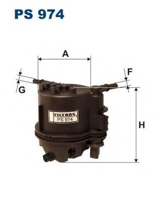 Filtru combustibil FORD FUSION (JU_) (2002 - 2012)