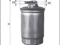 Filtru combustibil FORD GALAXY (WGR) (1995 - 2006) Dr!ve+ DP1110.13.0047