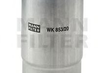 Filtru combustibil FORD KA (RU8) - OEM - MANN-FILTER: WK853/20|WK 853/20 - Cod intern: W02231102 - LIVRARE DIN STOC in 24 ore!!!