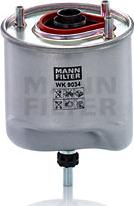 Filtru combustibil Fuel filter with seal DS DS 3 CITROEN BERLINGO BERLINGO MULTISPACE BERLINGO-MINIVAN C3 II C3 PICASSO C4 PEUGEOT 208 I (CA_, CC_), Hatchback, 03.2012 - Mann-Filter WK 9034