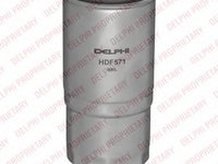 Filtru combustibil HDF571 DELPHI pentru Peugeot Boxer Fiat Ducato CitroEn Jumper CitroEn Relay Ford Focus Alfa romeo 156 Alfa romeo 166 Fiat Multipla Alfa romeo 147 Fiat Doblo Fiat Punto