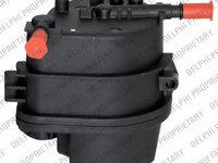 Filtru combustibil HDF610 DELPHI pentru Ford Fiesta Ford Ikon Peugeot 206 Peugeot 307 Ford Fusion Mazda 2 Mazda Demio CitroEn C2 CitroEn Xsara CitroEn C3 Peugeot 1007 CitroEn C1 Peugeot 107 Toyota Aygo Peugeot 207 CitroEn Nemo Peugeot Bipper Peugeot 