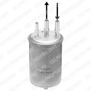 Filtru combustibil # HDF925 # DELPHI