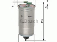 Filtru combustibil HONDA ACCORD Mk VI (CE, CF) (1995 - 1998) Bosch 0 450 906 172