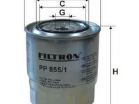 Filtru combustibil HONDA ACCORD VII (CL) (2003 - 2008) FILTRON PP855/1 piesa NOUA