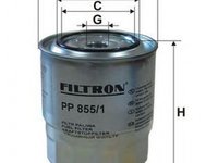 Filtru combustibil HONDA ACCORD VII CL FILTRON PP8551