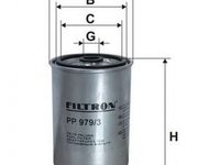 Filtru combustibil HYUNDAI ACCENT III MC FILTRON PP9793