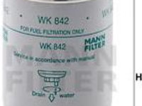 Filtru combustibil JEEP GRAND CHEROKEE II WJ WG MANN-FILTER WK 842/19