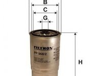 Filtru combustibil KIA SORENTO I JC FILTRON PP9682