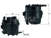 Filtru combustibil (KL779 MAHLE KNECHT) Citroen,FORD,MAZDA,PEUGEOT,TOYOTA