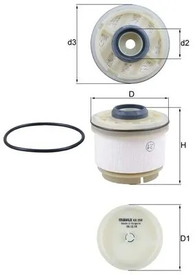 Filtru combustibil KNECHT ISUZU D-MAX II (TFR, TFS) 2012-2022 - KX 268D