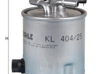 Filtru combustibil KNECHT KL 404/25
