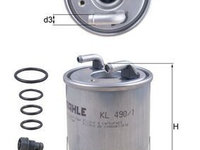 Filtru combustibil MAHLE KL 490/1D