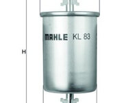 Filtru combustibil MAHLE KL 83