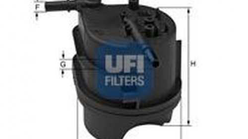 Filtru combustibil MAZDA 2 DY UFI 24.343.00