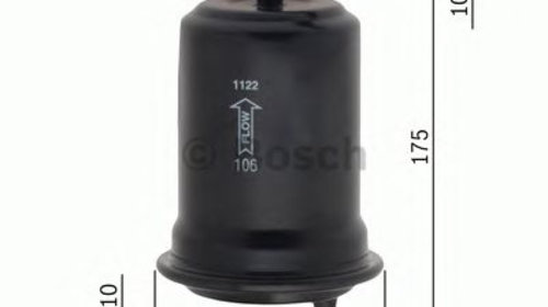 Filtru combustibil MAZDA 323 89- - OEM-MAXGEA