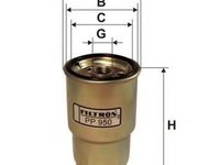 Filtru combustibil MAZDA 323 S Mk VI (BJ) (1998 - 2004) FILTRON PP950