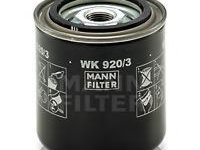 Filtru combustibil MAZDA 626 Mk II hatchback (GC) (1982 - 1987) MANN-FILTER WK 920/3