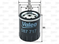 Filtru combustibil MERCEDES-BENZ 100 platou / sasiu (631) (1988 - 1996) VALEO 587717