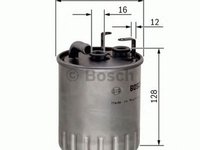 Filtru combustibil MERCEDES-BENZ A-CLASS W168 BOSCH 0450905930
