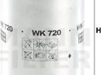 Filtru combustibil MERCEDES-BENZ C-CLASS W203 MANN-FILTER WK 720