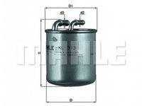 Filtru combustibil MERCEDES-BENZ GLK-CLASS X204 MAHLE ORIGINAL KL313