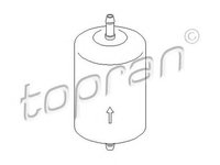 Filtru combustibil MERCEDES-BENZ S-CLASS W140 TOPRAN 401032