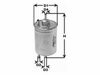 Filtru combustibil MERCEDES-BENZ SL R230 CLEAN FILTERS MBNA1509