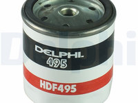 FILTRU COMBUSTIBIL MERCEDES-BENZ T2/LN1 Van 507 D (667.361, 667.362) 72cp DELPHI DEL HDF495 1986 1987 1988 1989