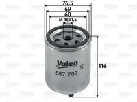 Filtru combustibil MITSUBISHI CARISMA (DA_) (1995 - 2006) VALEO 587703