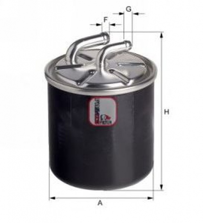 Filtru combustibil MITSUBISHI COLT VI Z3 A Z2 A SOFIMA S2320NR