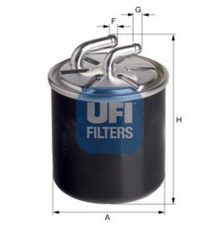 Filtru combustibil MITSUBISHI COLT VI Z3 A Z2 A UFI 24.436.00