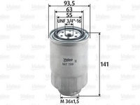 Filtru combustibil MITSUBISHI PAJERO/SHOGUN IV (V8_W, V9_W) (2006 - 2020) VALEO 587709