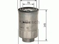 Filtru combustibil NISSAN CABSTAR platou / sasiu (F23, H41, H42) (1992 - 2011) Bosch 1 457 434 281