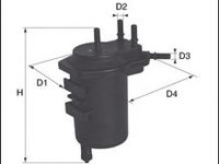 Filtru combustibil NISSAN MICRA III (K12) (2003 - 2010) Dr!ve+ DP1110.13.0058