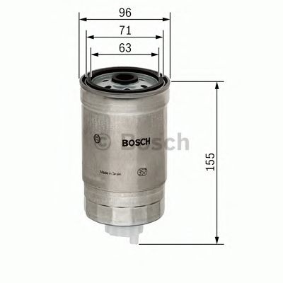 Filtru combustibil NISSAN PICK UP (D22) - Cod intern: W20272443 - LIVRARE DIN STOC in 24 ore!!!