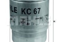 Filtru combustibil NISSAN PICK UP III (D22) (1997 - 2016) MAHLE ORIGINAL KC 67 piesa NOUA