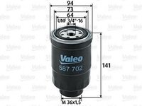 Filtru combustibil NISSAN SUNNY III Hatchback N14 VALEO 587702