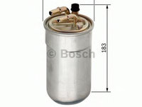 Filtru combustibil OPEL CORSA C (F08, F68) (2000 - 2009) Bosch F 026 402 051