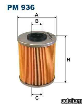 Filtru combustibil OPEL CORSA C (F08, F68) FILTRON