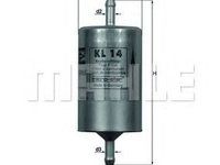 Filtru combustibil OPEL VECTRA B (36) (1995 - 2002) MAHLE ORIGINAL KL 14 piesa NOUA