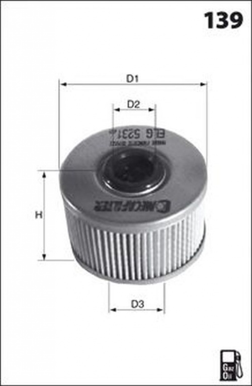 Filtru combustibil OPEL VIVARO platou sasiu E7 LUC