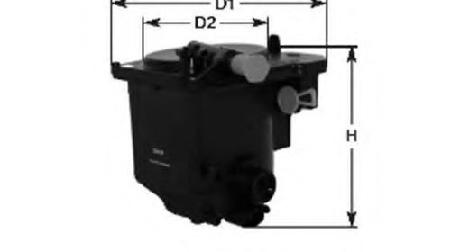 Filtru combustibil PEUGEOT 206 Hatchback (2A/