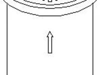 Filtru combustibil PEUGEOT 806 (221), PEUGEOT 106 (1A, 1C), Citroen ZX (N2) - TOPRAN 720 937