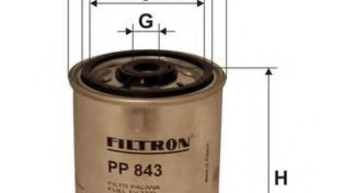 Filtru combustibil PP843 FILTRON pentru Opel 