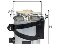 Filtru combustibil PP980 7 FILTRON pentru Renault ScEnic Renault Megane Renault Grand