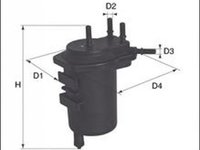 Filtru combustibil RENAULT KANGOO Express FC0 1 LUCAS FILTERS LFDF169