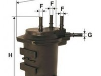 Filtru combustibil RENAULT KANGOO KC0 1 FILTRON PS9804