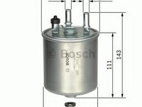 Filtru combustibil RENAULT LAGUNA III Sportour (KT0/1) (2007 - 2020) BOSCH F 026 402 081